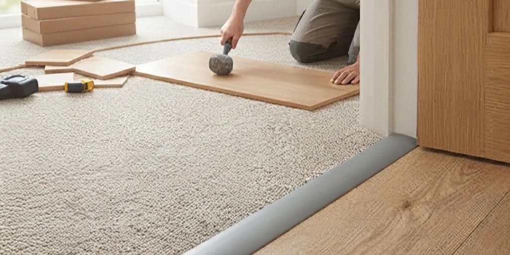 Self-Adhesive Door Thresholds: A Simple Fix for Gaps & Uneven Flooring