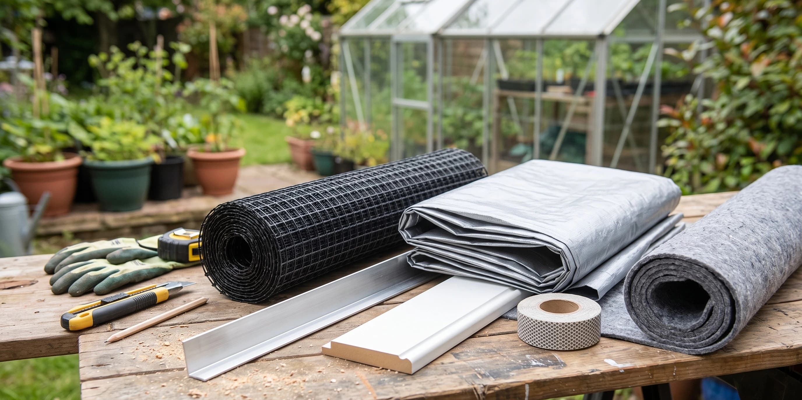 Essential Home and Garden Materials for Weatherproof DIY Projects