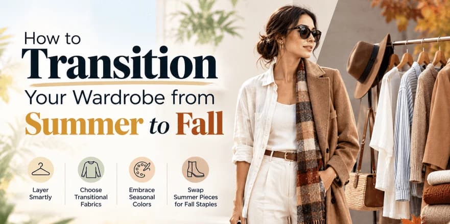 How to Transition Your Wardrobe from Summer to Fall